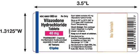 Vilazodone: MedlinePlus Drug Information.